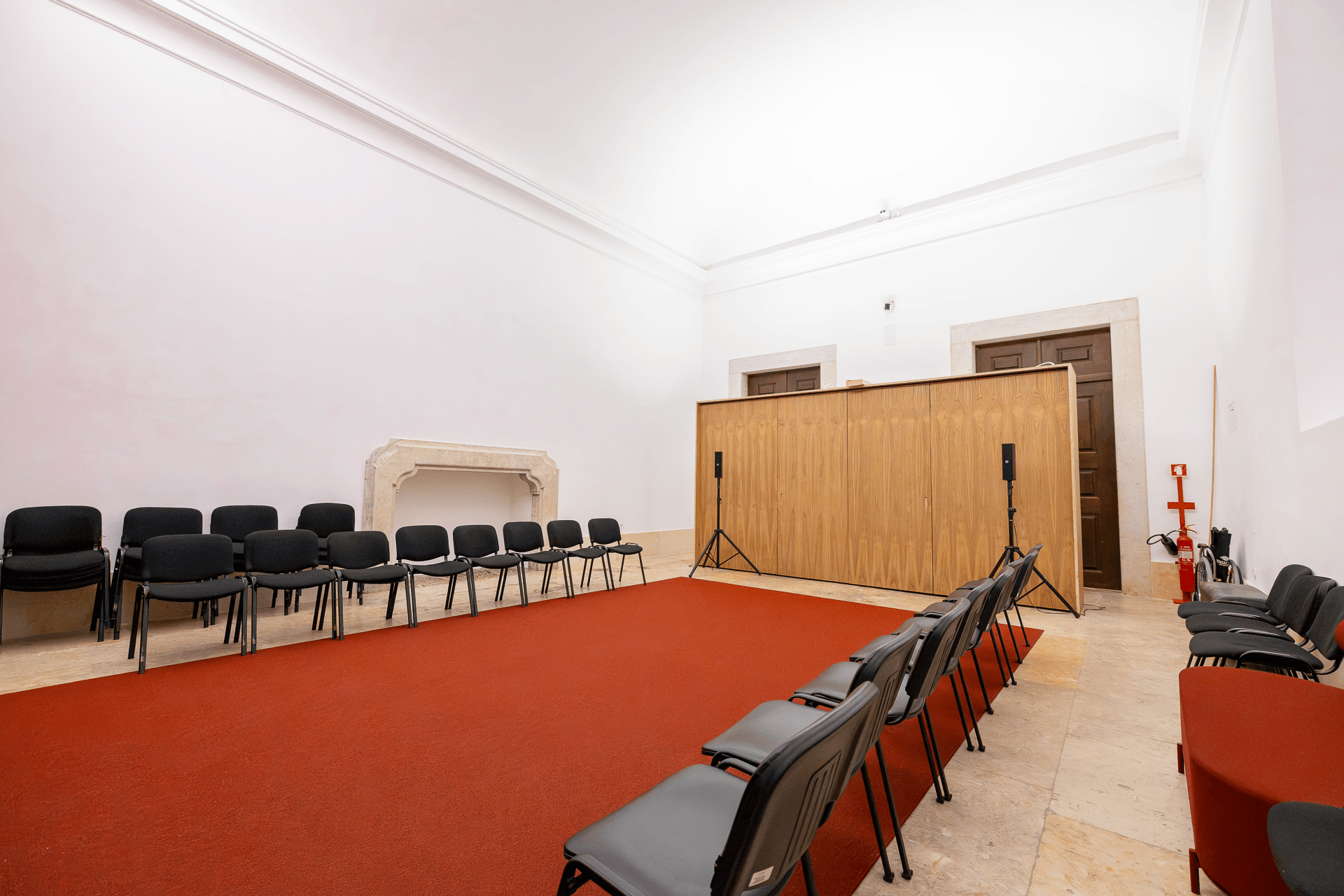 Sala de acolhimento de grupos